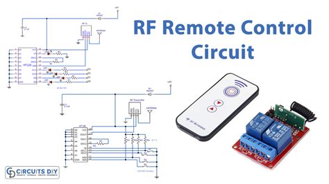 4 channel rf remote control circuit diagram PDF