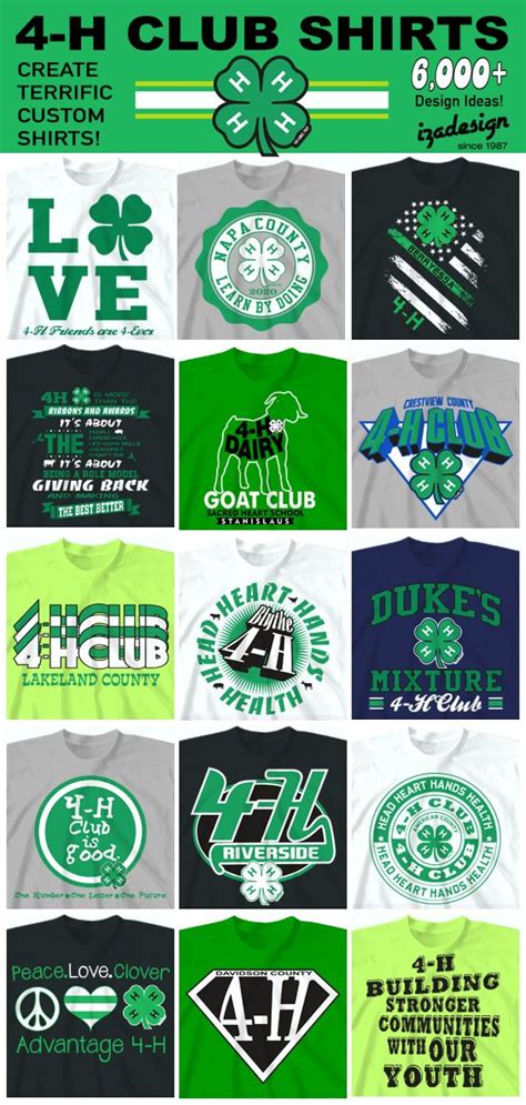 4-H Shirt Designs: Elevate Your Style and Promote Youth Development