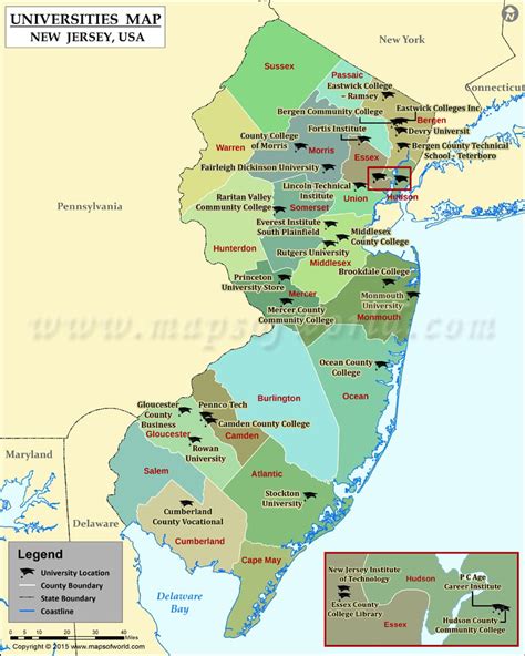 4-Year Comprehensive Overview of the State of New Jersey Universities