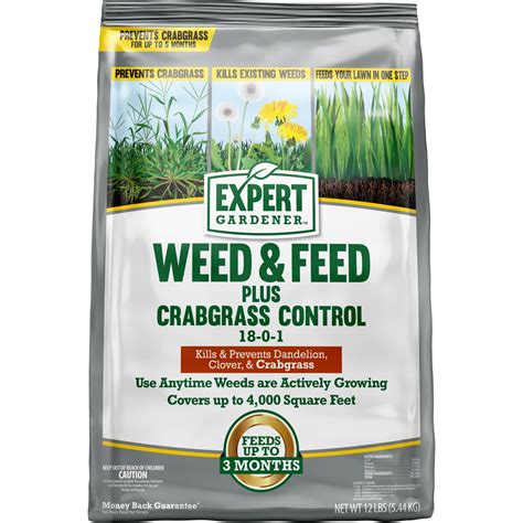 4-in-1 Crabgrass Preventer with Fertilizer: The Solution to a Weed-Free Lawn