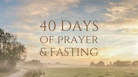 40 Days of Prayer and Fasting Reader