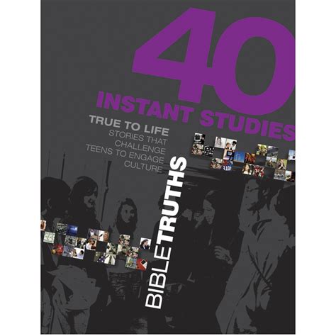 40 instant studies bible truths true to life PDF