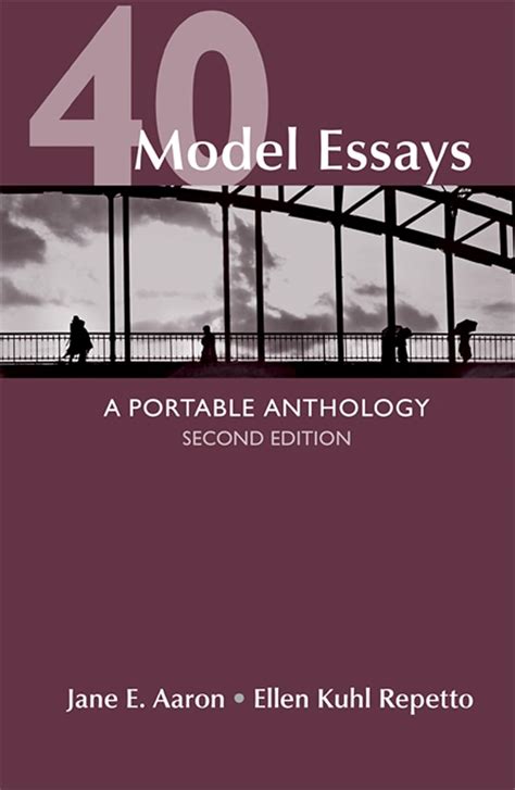 40 model essays portable anthology PDF