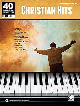 40 sheet music bestsellers christian hits piano or vocal or guitar Reader