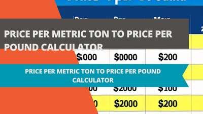 400 Tons in Pounds lbs: A Comprehensive Guide