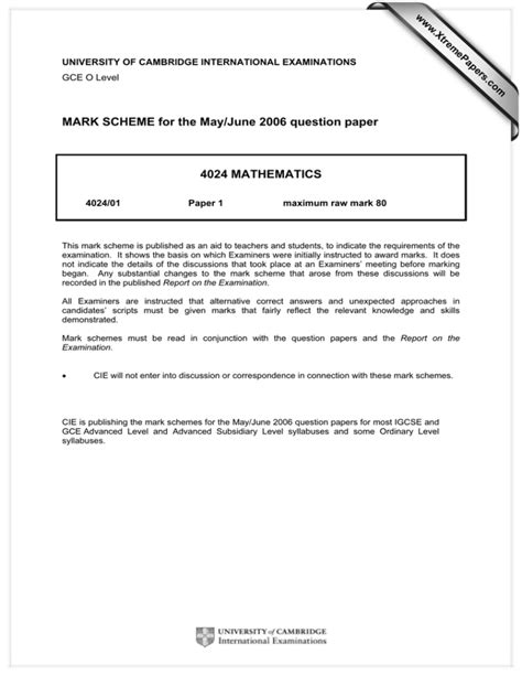 4024 mathematics papers xtremepapers Kindle Editon