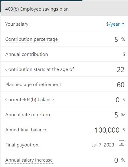 403b Calculator Retirement: Empowering Educators with Retirement Planning