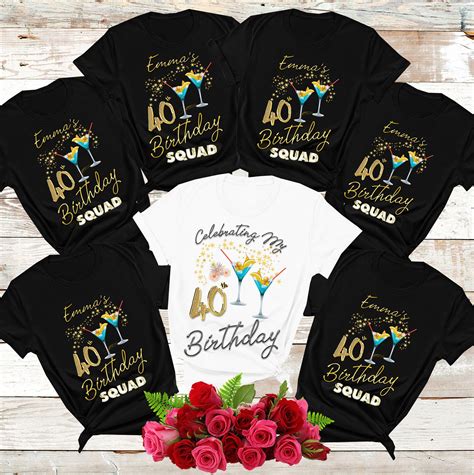 40th Birthday Tee Shirts: The Perfect Way to Celebrate Your Big Day