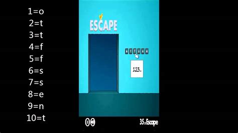 40x Escape Walkthrough Level 35