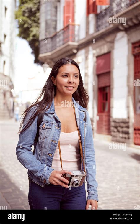 42 Captivating Scenes of a Pretty Woman Strolling Gracefully Down the Street