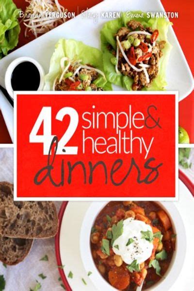 42 Simple and Healthy Dinners 42 Days to Fit Kindle Editon