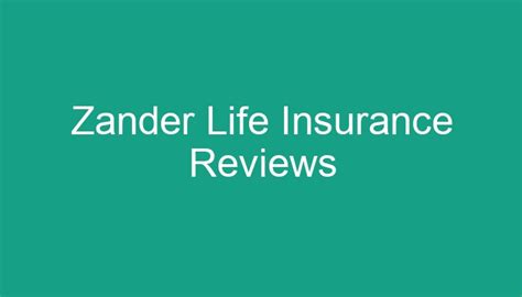 42 Zander Life Insurance Truths That'll Turn Your World Upside Down