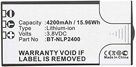 4200mAh Capacity Extended Universal Note PDF