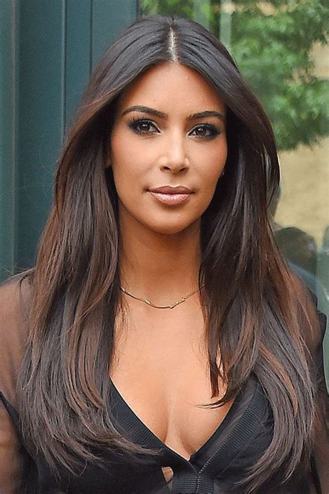 42069 Unrivaled Brown Straight Long Kim Kardashian Wigs