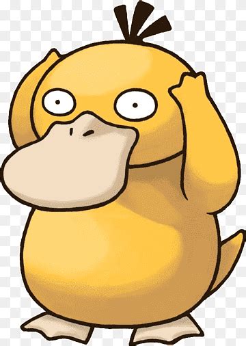 43 Psyduck PNGs That Will Make You Go Quackers