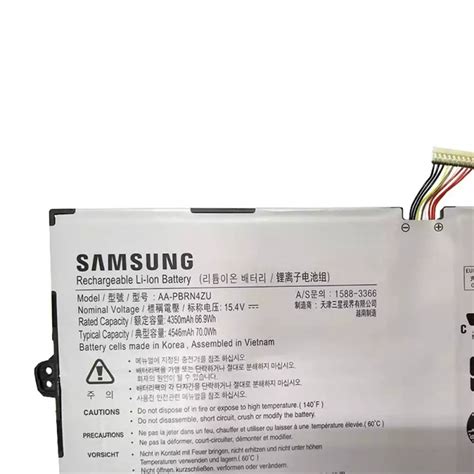 4350mAh Replacement Li ion Battery Samsung PDF
