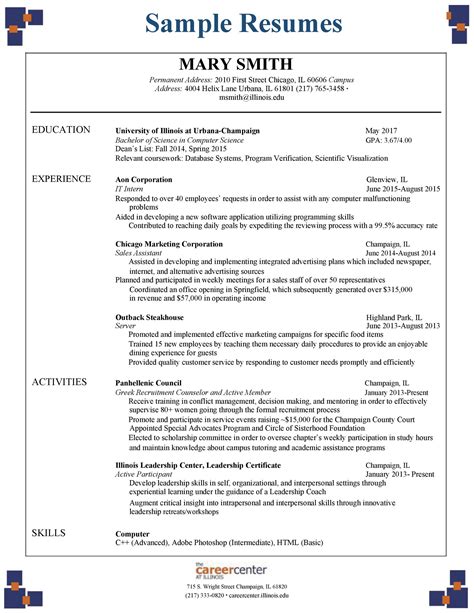 45+ Resume Summary Examples for College Students to Kickstart Your Job Search