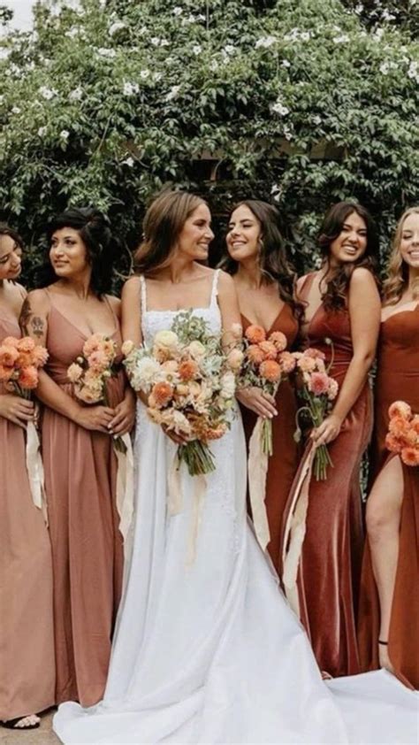 45 Enchanting Terracotta Bridesmaid Dresses for Your Dream Wedding