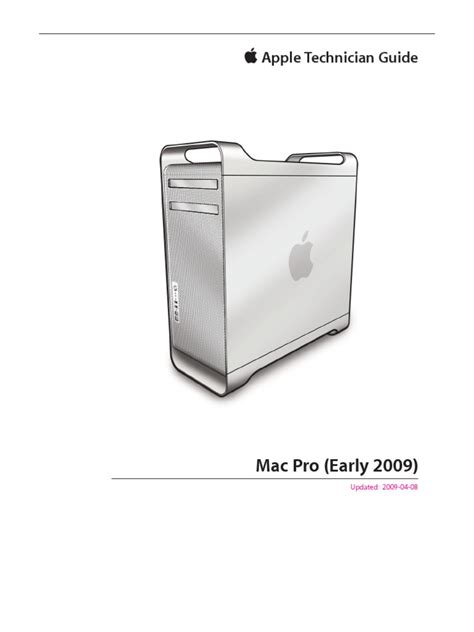 4525497 apple mac pro early 2009 service manual repair guide pdf Epub