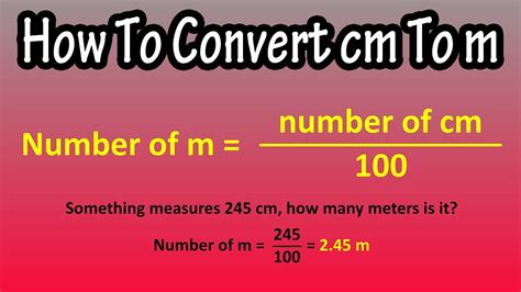 480 cm to Meters: Unlock the World of Distance Conversion