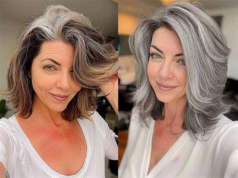 49 Hair Color Ideas for Gray Hair