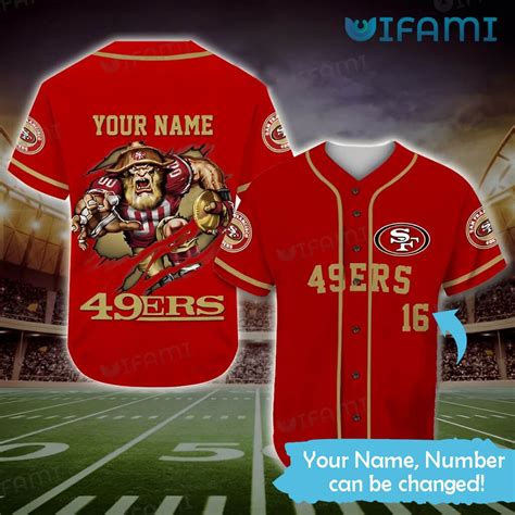 49ers Baseball Jersey: The Ultimate Fan Accessory