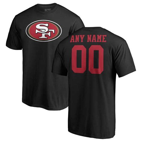 49ers shirt black