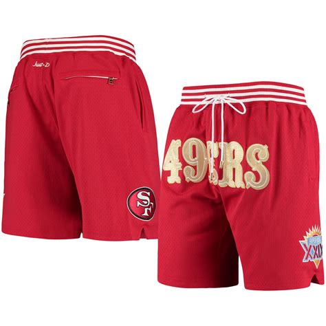 49ers shorts