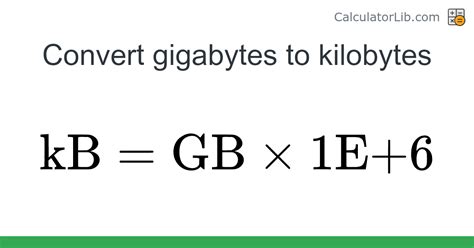 4GB to KB: Convert Gigabytes to Kilobytes with Ease