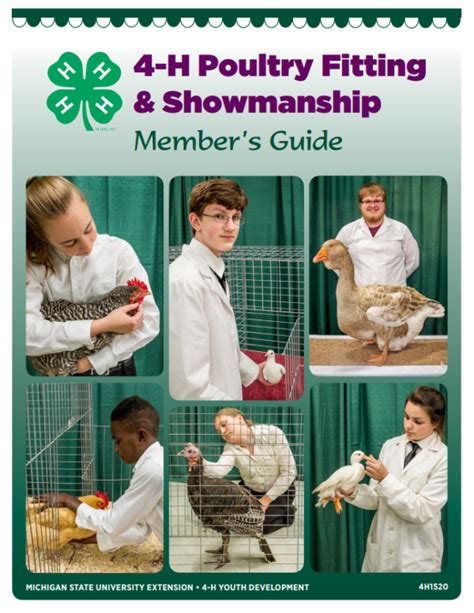 4H1520 4 HPoultryFittingShowmanshipMembers pdf Doc