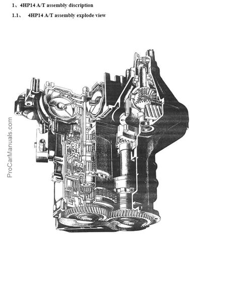 4hp14 automatic transmission repair manual Epub