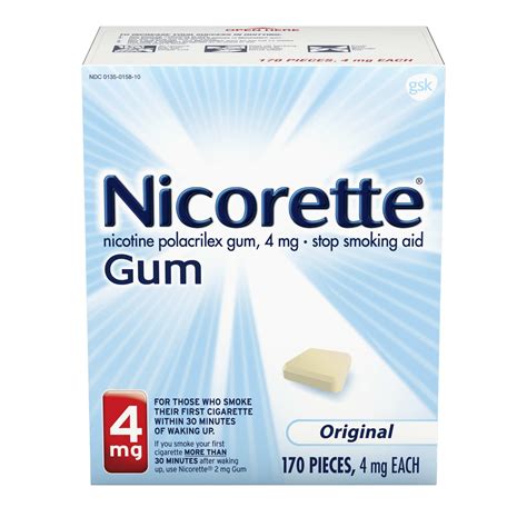 4mg nicotine gum