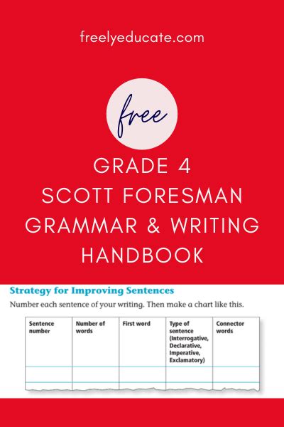 4th Grade Grammar Workbook Answers Scott Foresman PDF