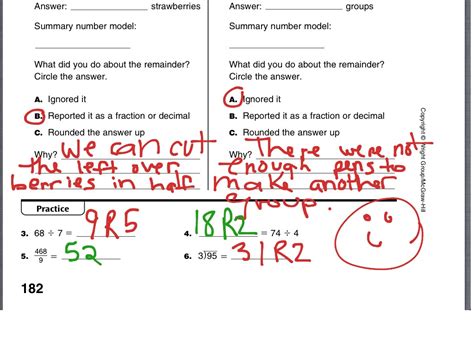 4th Grade Study Link Answers Doc