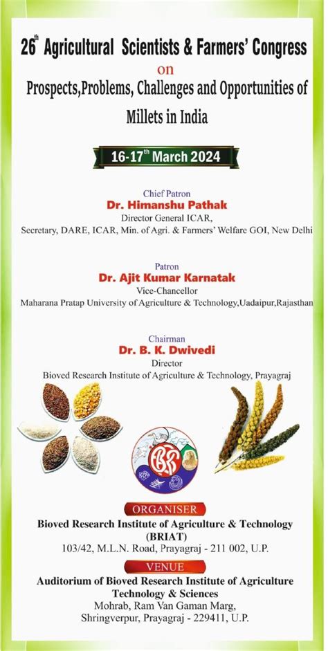 4th Indian Agricultural Scientists and Farmer's Congress Doc