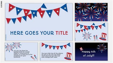 4th Of July Ppt Template
