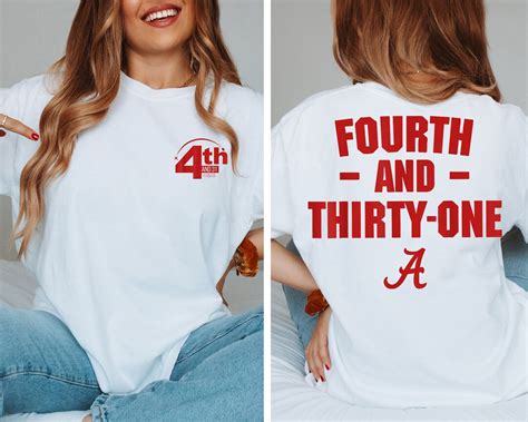 4th and 31: The Shirt That Embodies a Legacy