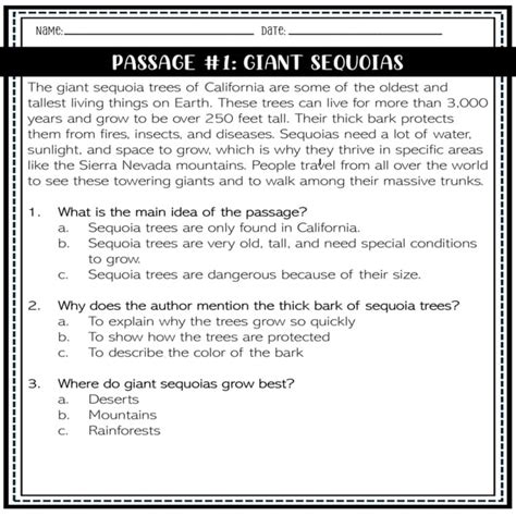 4th grade aimsweb passage 1 Reader