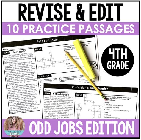 4th grade cmt practice problems editing revising Kindle Editon