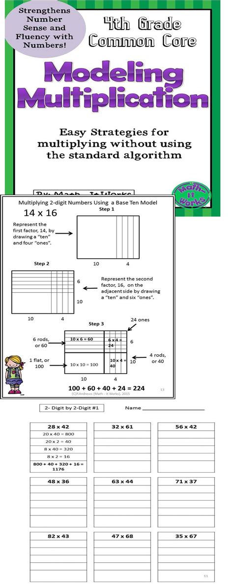 4th grade common core multiplication Epub
