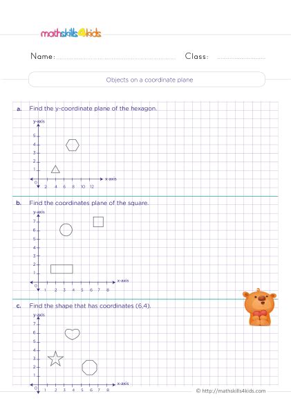 4th grade coordinate grid activities Reader
