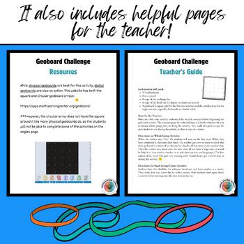 4th grade geoboard activities PDF