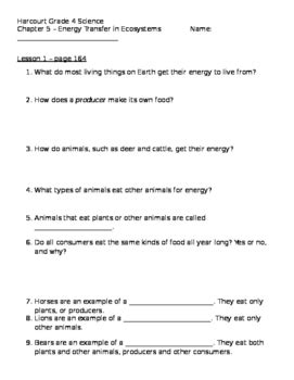 4th grade harcourt science test Epub