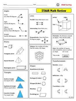 4th grade staar math review guide PDF