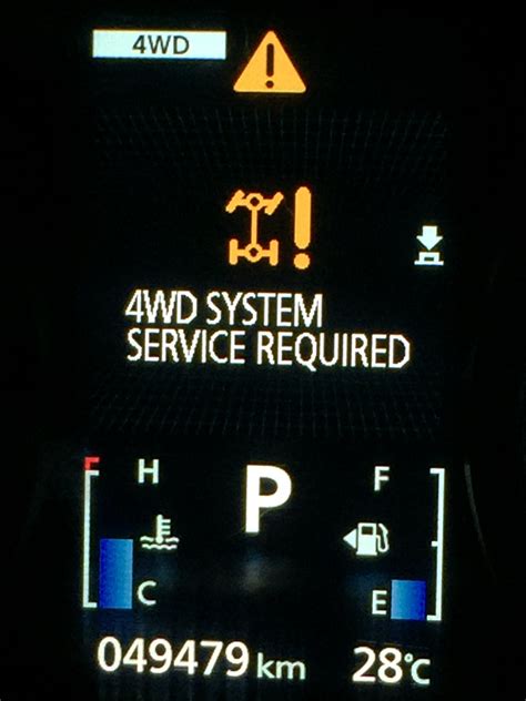 4wd system service required Kindle Editon