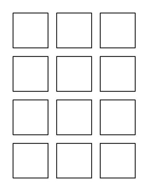 4x3 Grid Template