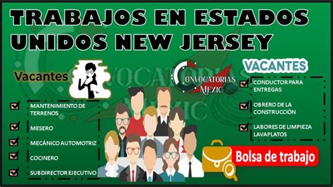 5,000+ Trabajos en New Jersey Disponibles Ahora