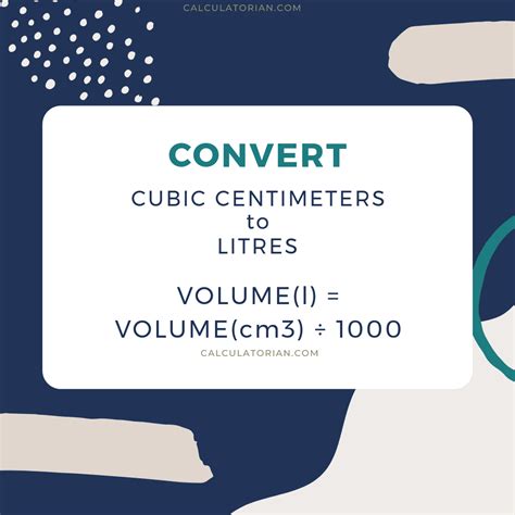 5,000 Litres to Cubic Centimetres: Unlocking Conversion Simplicity