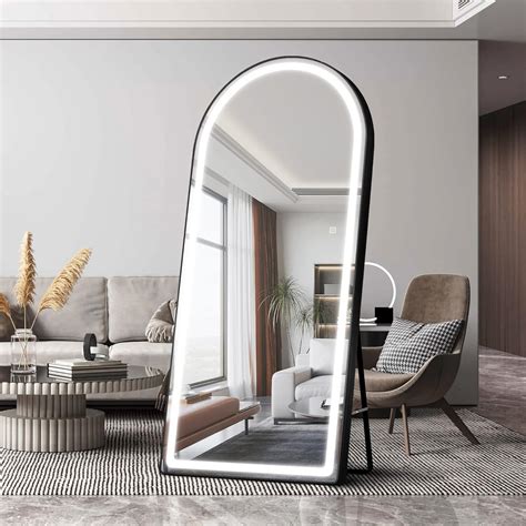 5,000 Stellar Reasons to Illuminate Your Space with an LED Floor Mirror