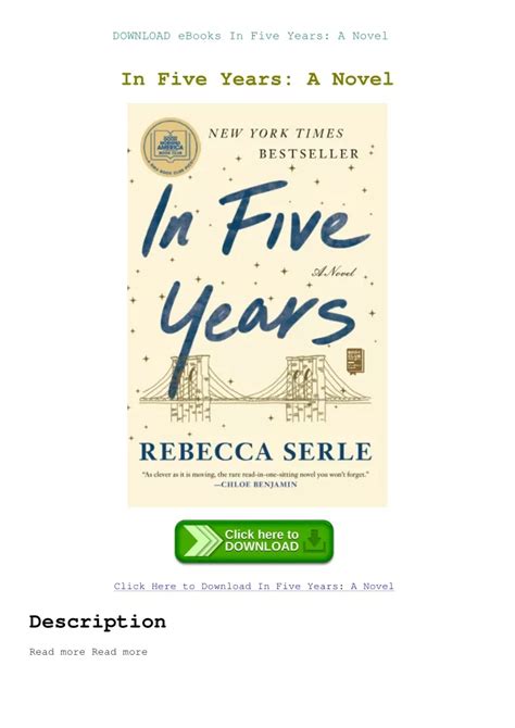5: Where Will You Be Five Years from Today? Ebook Doc